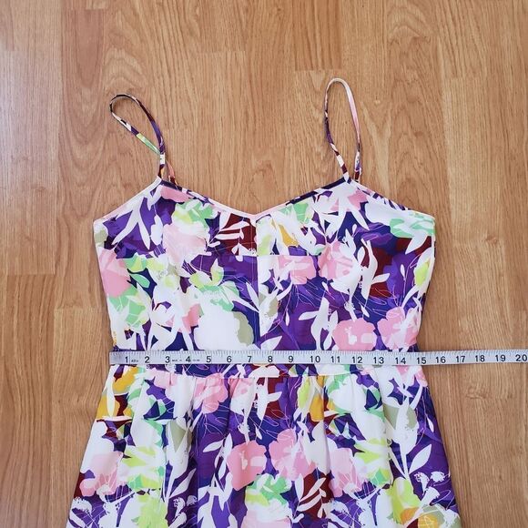 J. Crew | Printed Seaside Floral Cami Dress - [size 8] - Picture 9 of 13